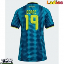 Colombia Rafael Santos Borre #19 Replica Away Shirt Ladies World Cup 2026 Short Sleeve